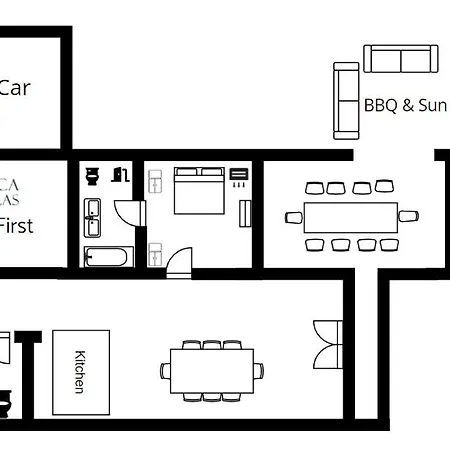 빌라 Stylish 6 Bedroom Princesa - Hot Tub - Heated Pool - Near & Waterparks 플라야블랑카